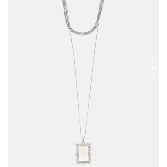 ZARA Limited Edition Frame Necklace - Picture 6 of 10